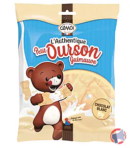 Rappel produit L'authentique petit ourson guimauve blanc180g CEMOI