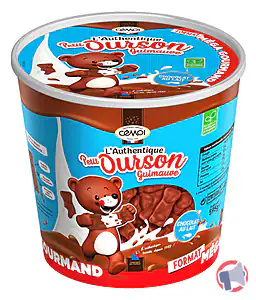 Rappel produit L'authentique petit ourson guimauve format méga gourmand 595g CEMOI