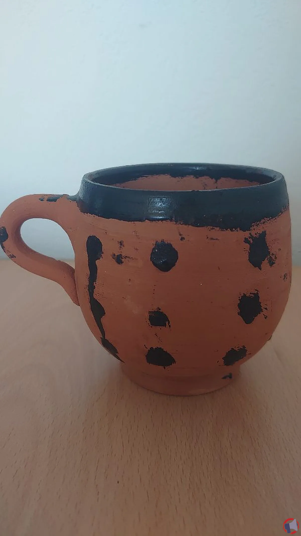 Rappel céramique : tasse en terre cuite n°19556