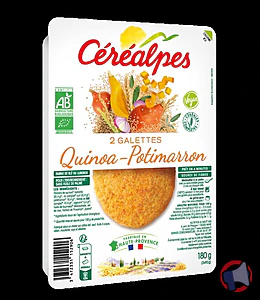 Rappel produit Galette Quinoa Potimarron Céréalpes