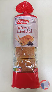 Rappel produit 10 Pains au chocolat CHABRIOR