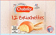 Rappel produit CHABRIOR 12 Briochettes CHABRIOR