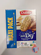 Rappel produit biscuit petit déjeuner céréales et pépites CHABRIOR 600g CHABRIOR (photo numéro 1)