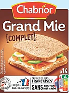 Rappel produit CHABRIOR Grand mie complet