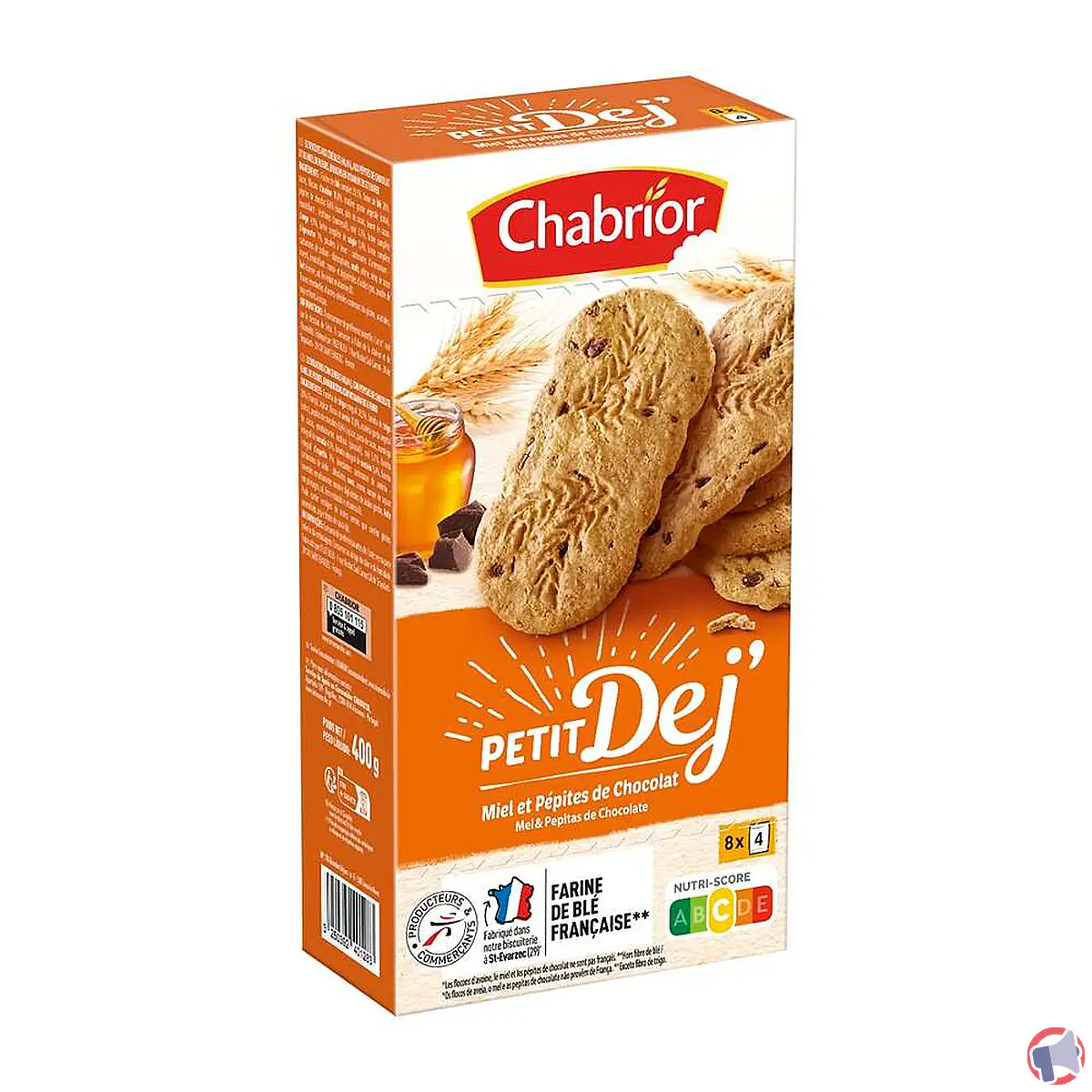 Rappel de produit : Petit Dèj Miel et Pépites de Chocolat de la marque Chabrior