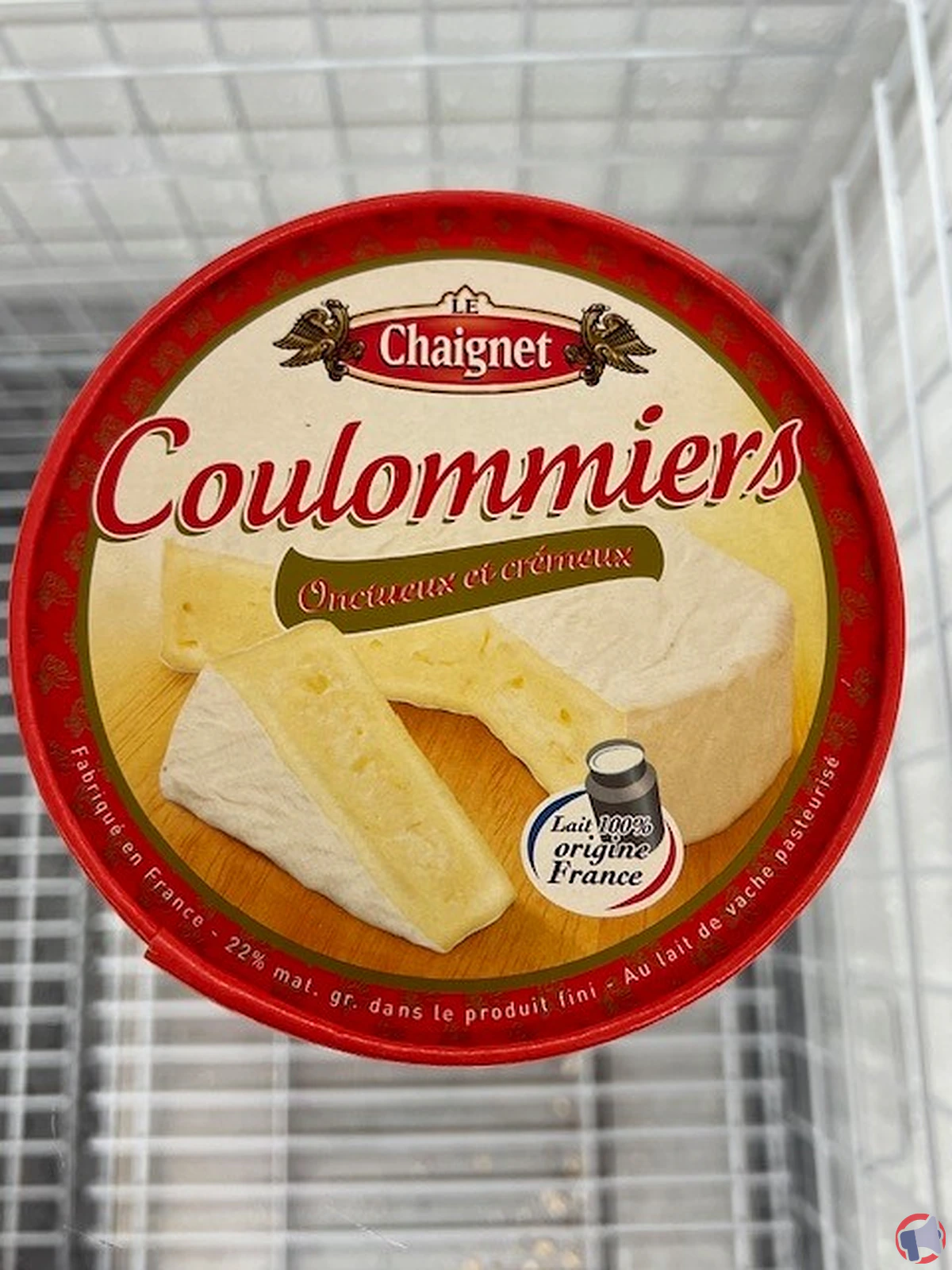 Rappel produit le chaignet : suspicion de listeria sur le coulommiers 350g
