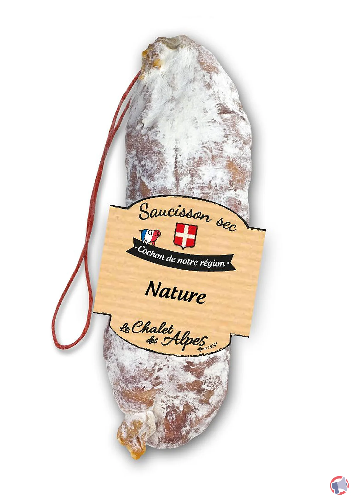 Rappel de produit : saucisson sec nature 200g de Chalet des Alpes pour risque de salmonellose