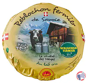 Rappel produit Reblochon fermier AOP Le chalet des neiges