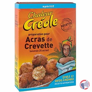 Rappel produit Préparation pour acras de crevette Chaleur Créole