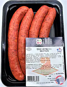 Rappel produit Merguez véritable Charcuterie de la Thur