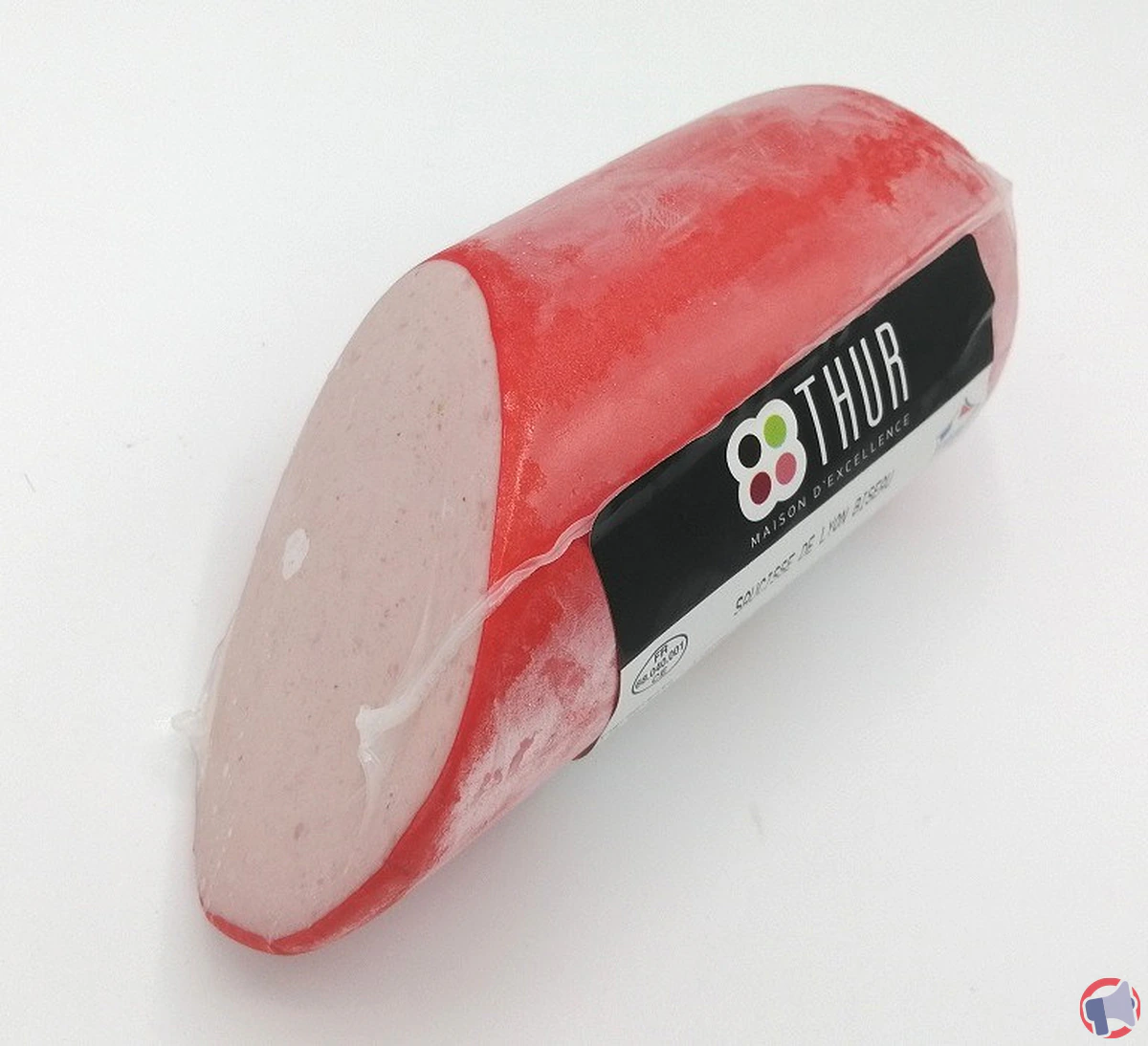 Rappel de la Saucisse de Lyon Biseau de la marque Charcuterie de la Thur