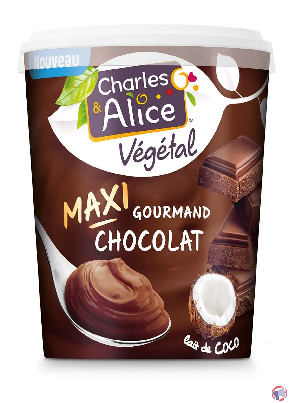 Rappel produit : Dessert au lait de coco et chocolat de la marque Charles et Alice