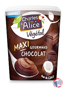 Rappel produit Dessert au lait de coco et chocolat CHARLES et ALICE