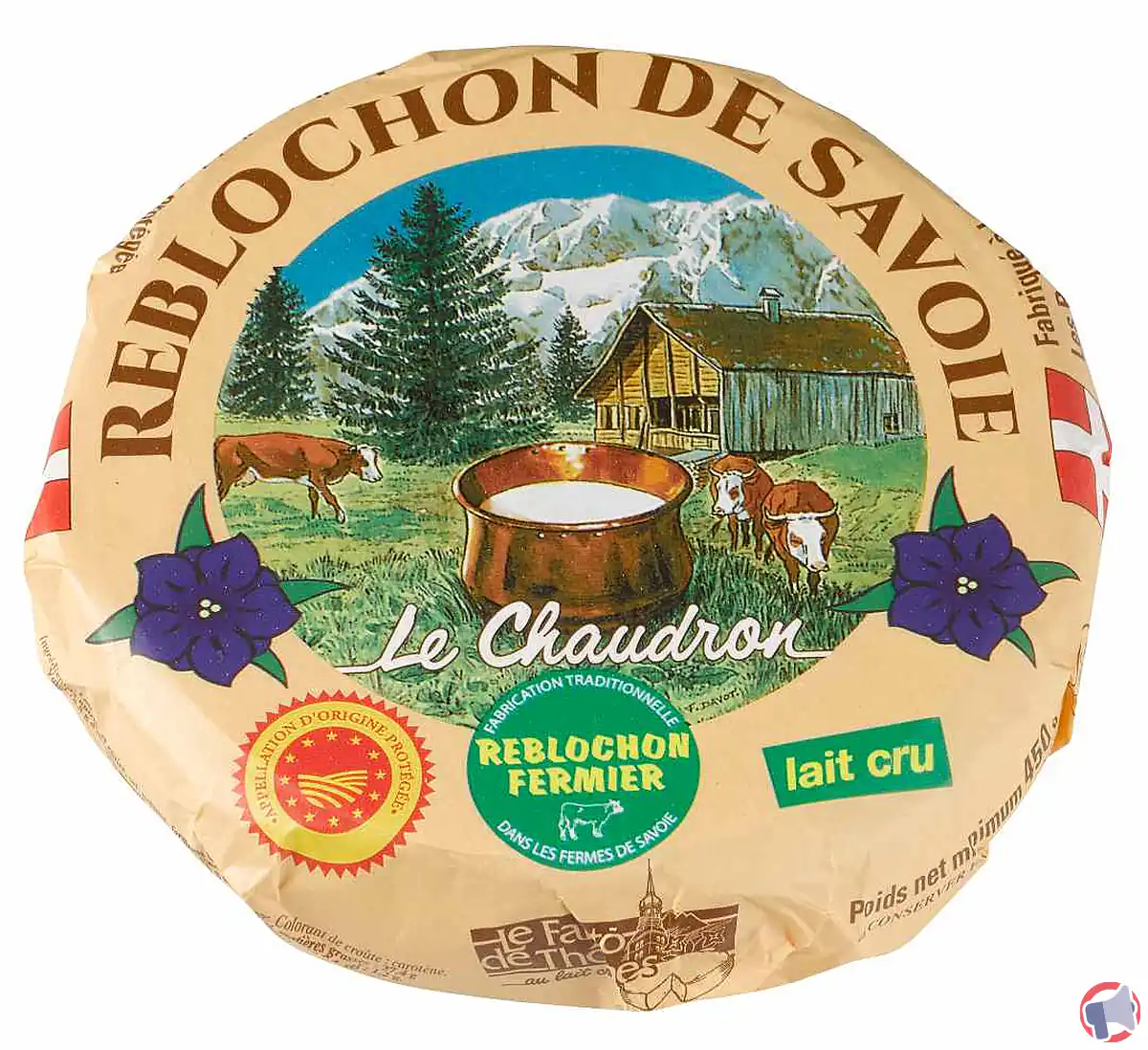 Rappel du chaudron reblochon fermier aop : ne le consommez pas