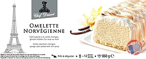 Rappel produit OMELETTE NORVEGIENNE CHEF DESSERT