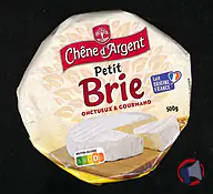 Rappel produit Petit Brie 500g Chêne d'argent
