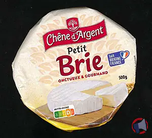 Rappel produit Petit Brie 500g Chêne d'argent