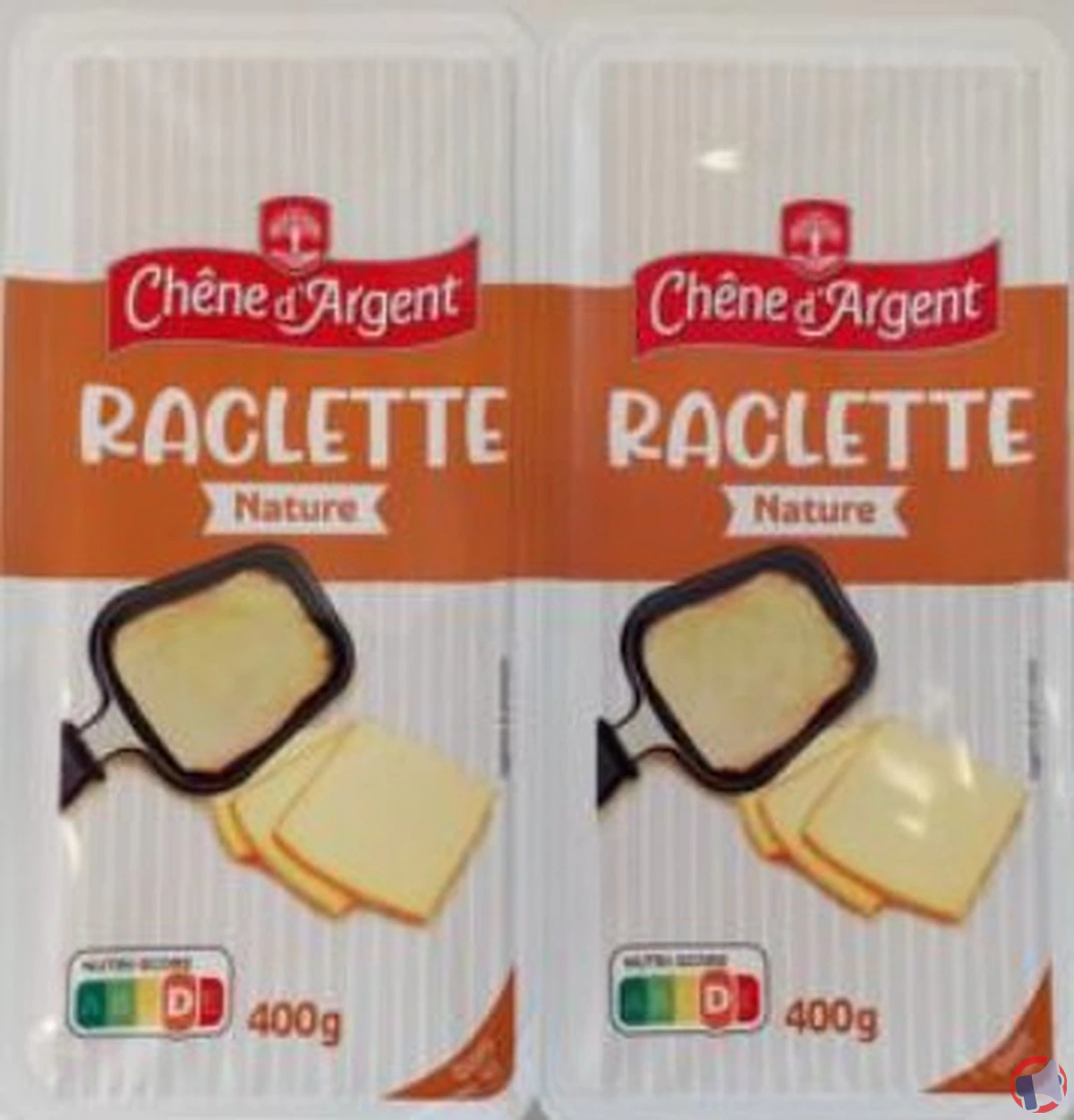 Rappel : chêne d'argent raclette 800g