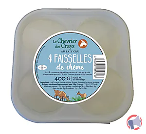 Rappel produit FAISSELLE de CHEVRE Chevrier des Crays