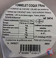 Rappel produit FROMAGE de CHEVRE FRAIS CHEVRIGNY - CHEVRIER DES CRAYS (photo numéro 5)