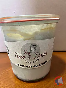 Rappel produit Le poulet au comté CHEZ NICO ET DODO
