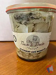 Rappel produit Le poulet aux morilles CHEZ NICO ET DODO