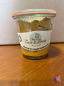 Rappel produit Rillettes de canard fumées au foin CHEZ NICO ET DODO
