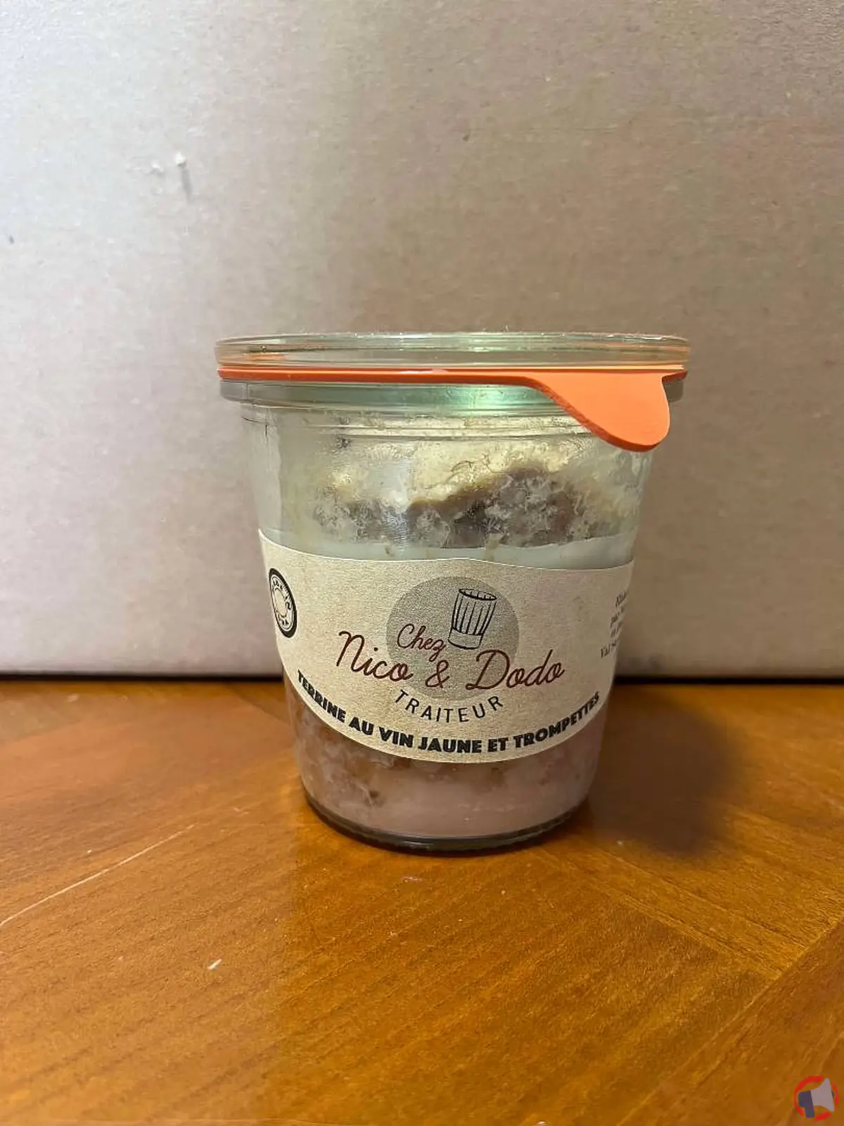 Rappel de produit : Terrine vin jaune et trompettes de la marque Chez Nico et Dodo