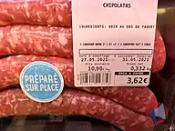 Rappel produit Chipolatas (photo numéro 1)