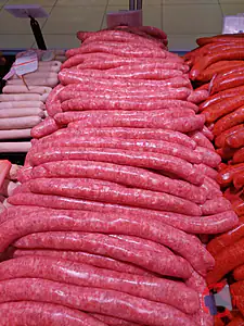 Rappel produit Chipolatas vendues au rayon boucherie traditionnelle