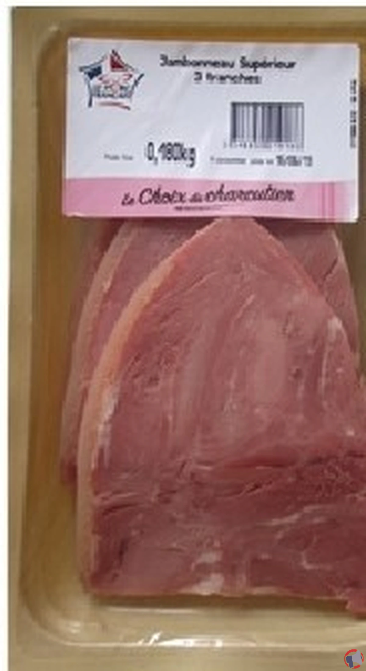 Rappel de produit : jambonneau supérieur de la marque Le Choix du Charcutier