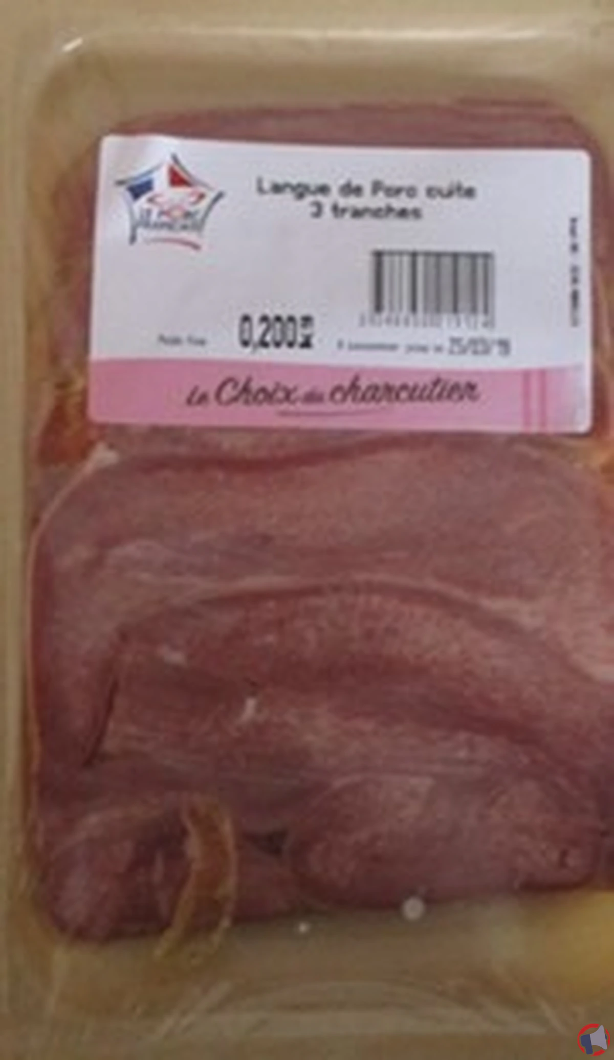 Rappel de produit : langue de porc de la marque Le Choix du Charcutier