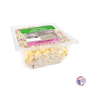 Rappel produit Salade Trio choux, jambon, comté 500g Le Choix du Traiteur
