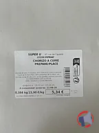 Rappel produit Chorizo à cuire préparé sur place (photo numéro 1)