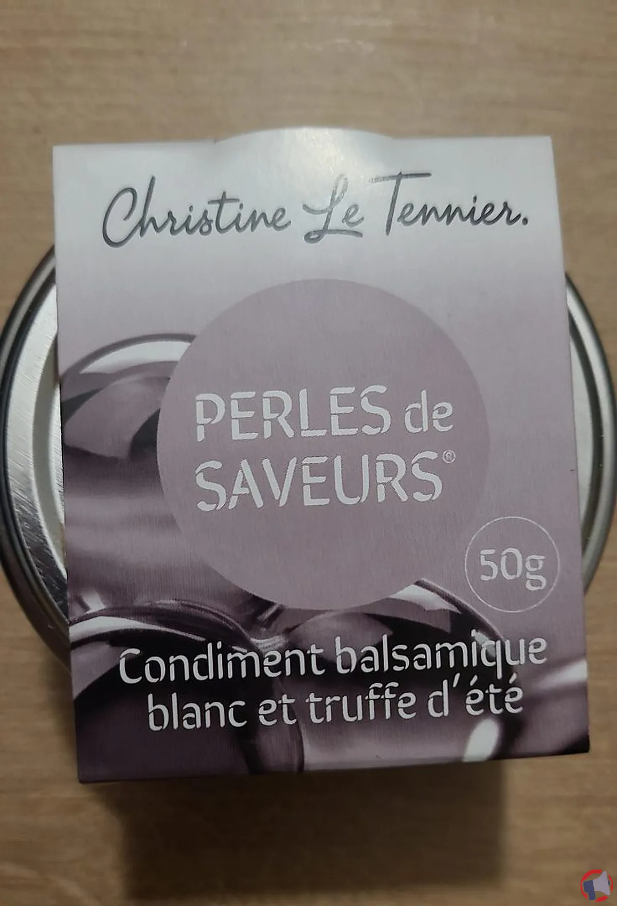 Rappel produit : perles saveurs condiment bals de Christine Teniers