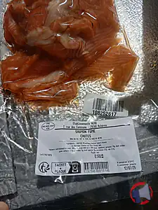Rappel produit Chutes de saumon fumé 500g