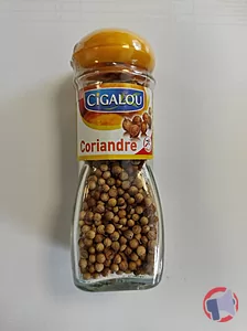 Rappel produit Cigalou - Coriandre - 25g Cigalou