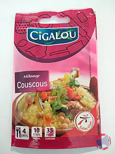 Rappel produit MELANGE POUR COUSCOUS CIGALOU
