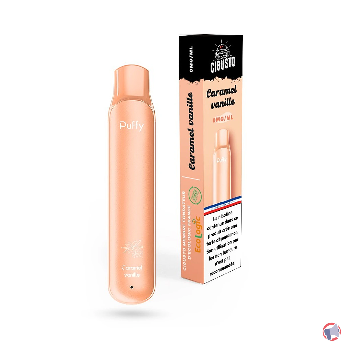 Rappel de la cigarette électronique PUFFY de la marque Cigusto pour risque d'intoxication