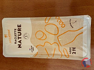 Rappel produit Raclette Nature Le Classique