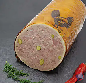 Rappel produit Galantine de faisan à l'Armagnac, 2.8 kg environ CLERMONT