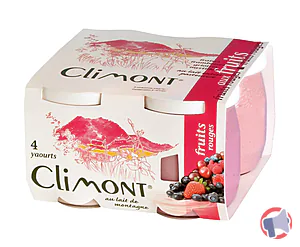 Rappel produit Yaourts aux fruits Climont