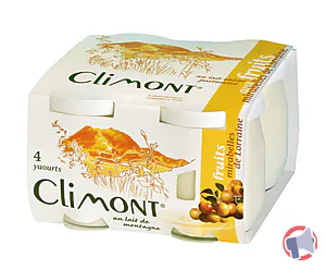 Rappel produit Yaourts aux fruits Climont