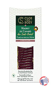 Rappel produit MAGRET DE CANARD FUME TRANCHE CLOS SAINT SOZY