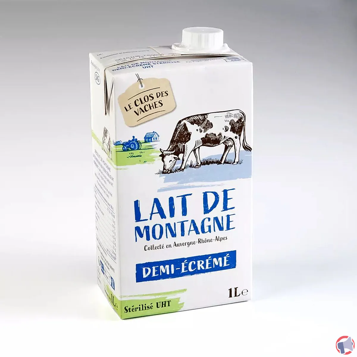 Rappel de lait demi-écrémé UHT « clos vaches » : ce que vous devez vérifier
