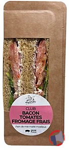 Rappel produit Club bacon tomate fromage frais