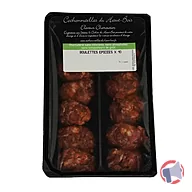 Rappel produit Boulettes épicées x10 Cochonnailles du Haut-Bois