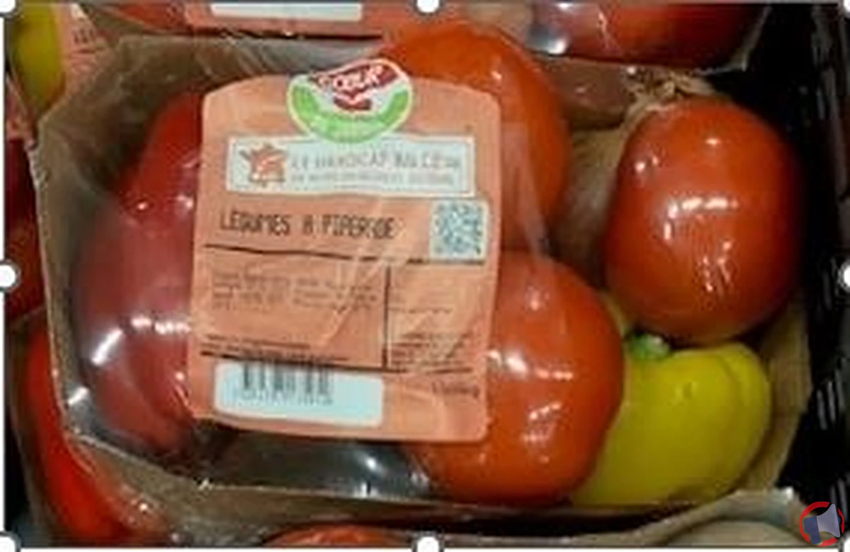 Rappel produit : cœur jardins mélange légumes piperade (risques pour la santé, que faire)