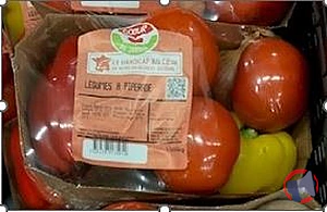 Rappel produit Mélange de légumes à Piperade Coeur de jardins