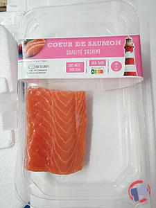 Rappel produit Coeur de saumon qualité sashimi